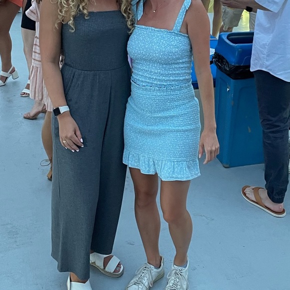 Abercrombie and Fitch Blue and White Skirt Set - Picture 5 of 5